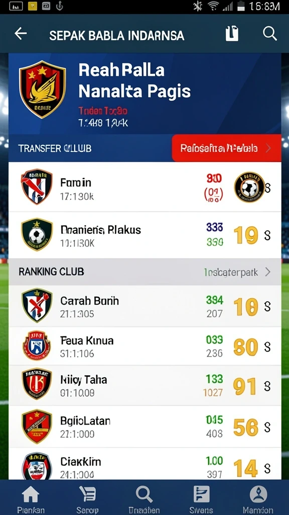 Tampilan grafis yang memukau di dalam game.