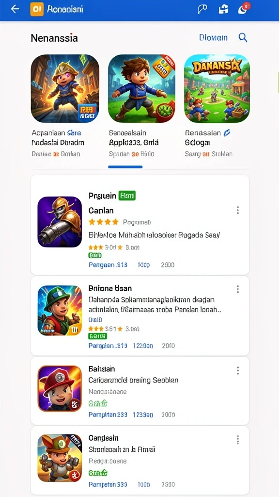 Tampilan antarmuka yang menarik dan mudah dipahami.