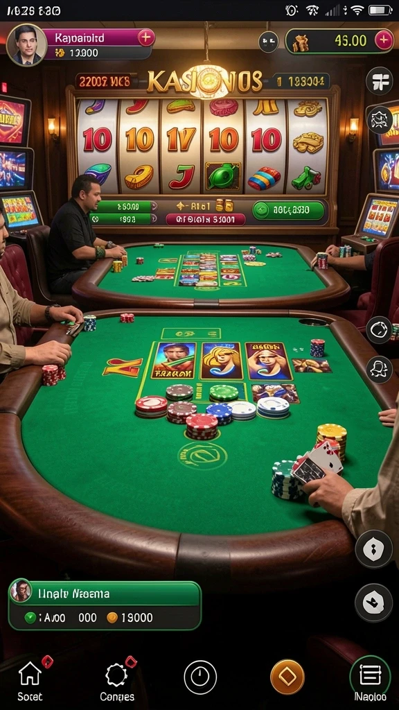 Tangkapan layar dari salah satu level menantang dalam permainan.