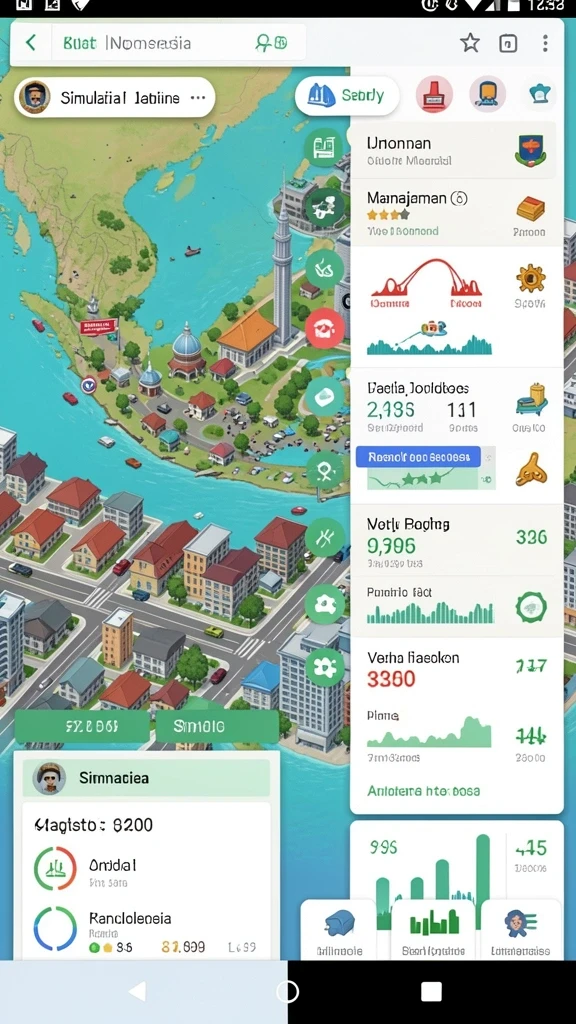 Tampilan antarmuka pengguna yang intuitif.