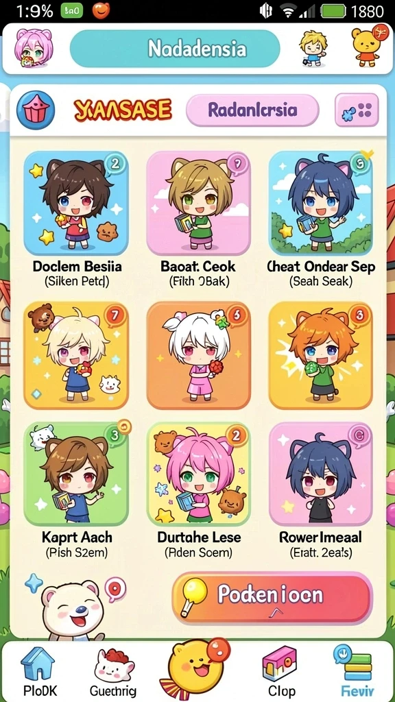 Menampilkan momen seru saat pemain meraih bingo.