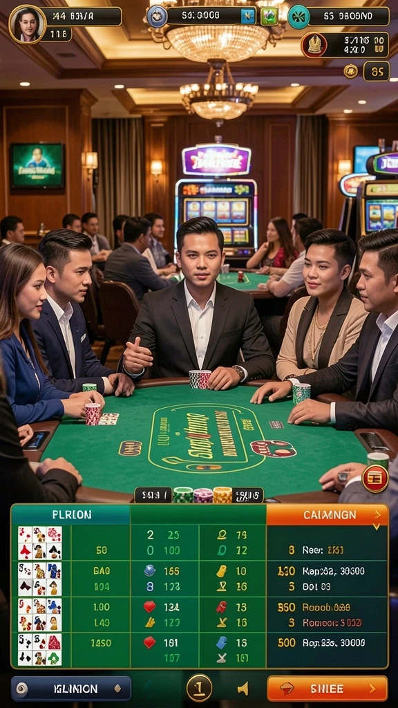 Contoh level menantang yang tersedia.