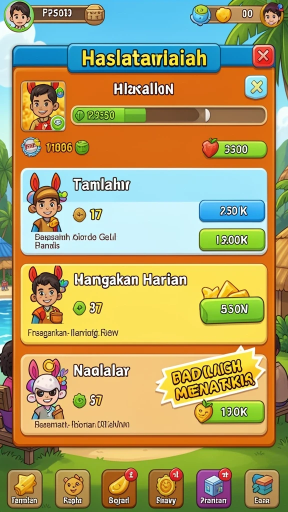 Menampilkan antarmuka pengguna yang intuitif.