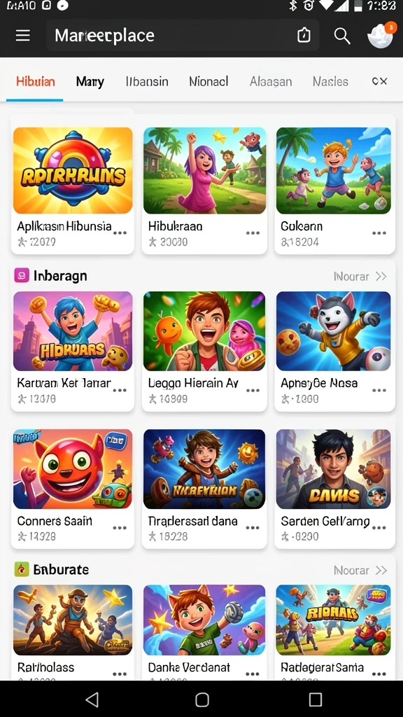 Karakter kustomisasi yang menarik dan unik.