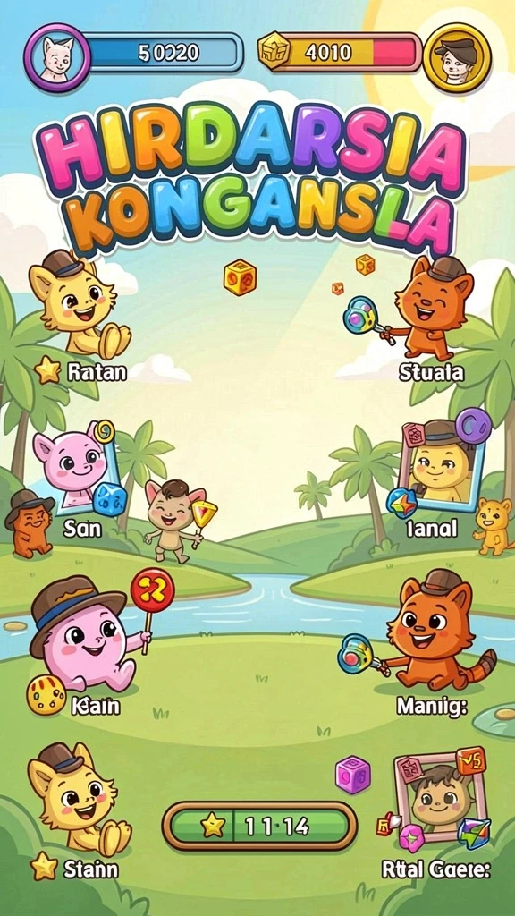 Karakter-karakter menarik untuk dijelajahi.
