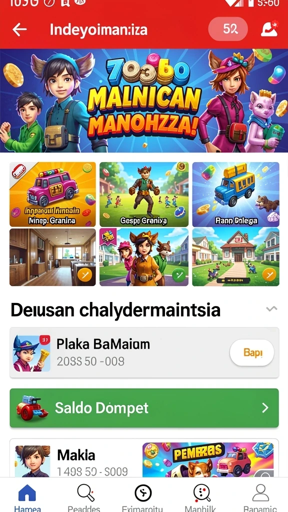 Tampilan antarmuka yang menarik dan mudah digunakan.