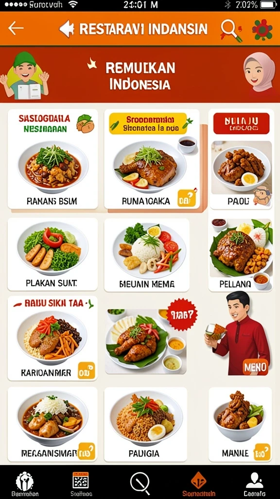 Antarmuka pengguna yang intuitif dan mudah digunakan.
