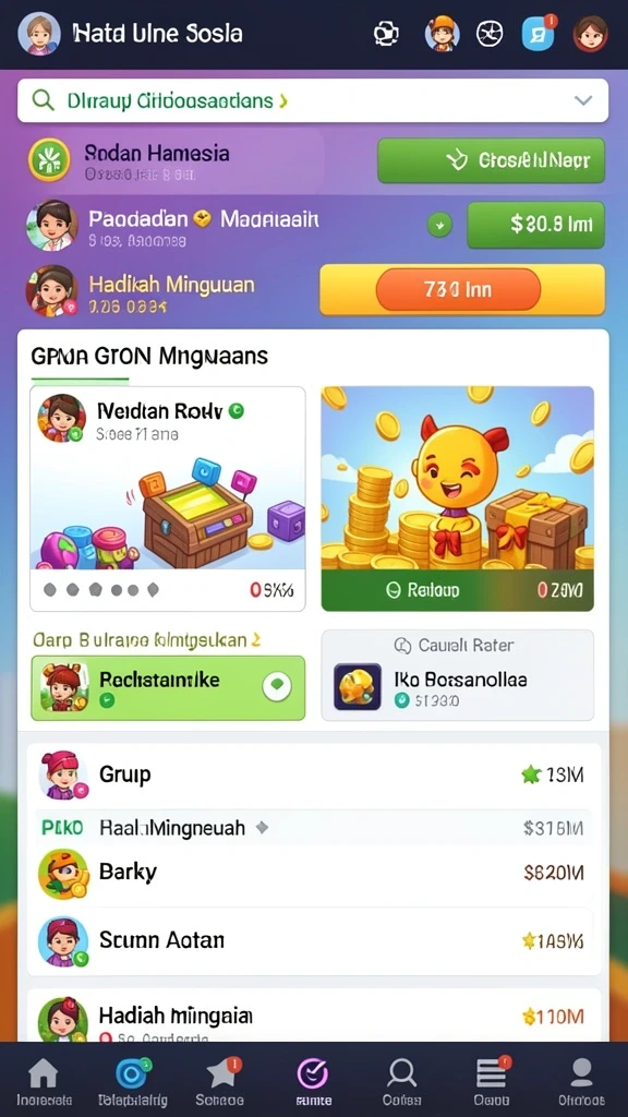 Level penuh tantangan yang memacu adrenalin.
