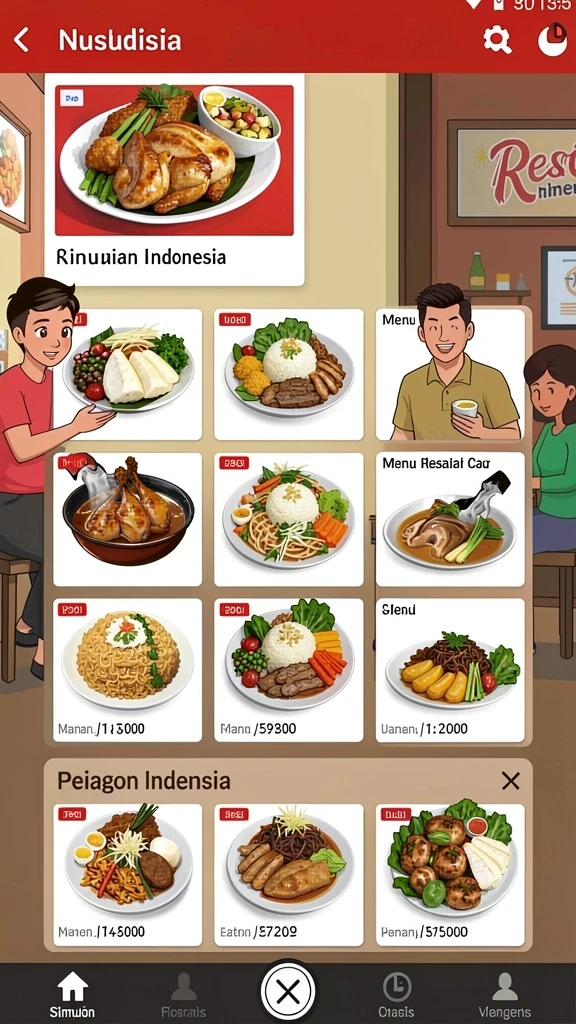 Tampilan grafik yang menawan dan menarik.