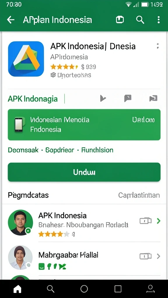 Tampilan antarmuka yang sederhana dan menarik.