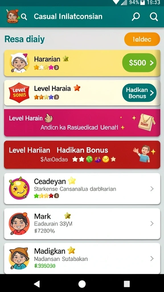 Fitur multiplayer yang memungkinkan bermain bersama teman.