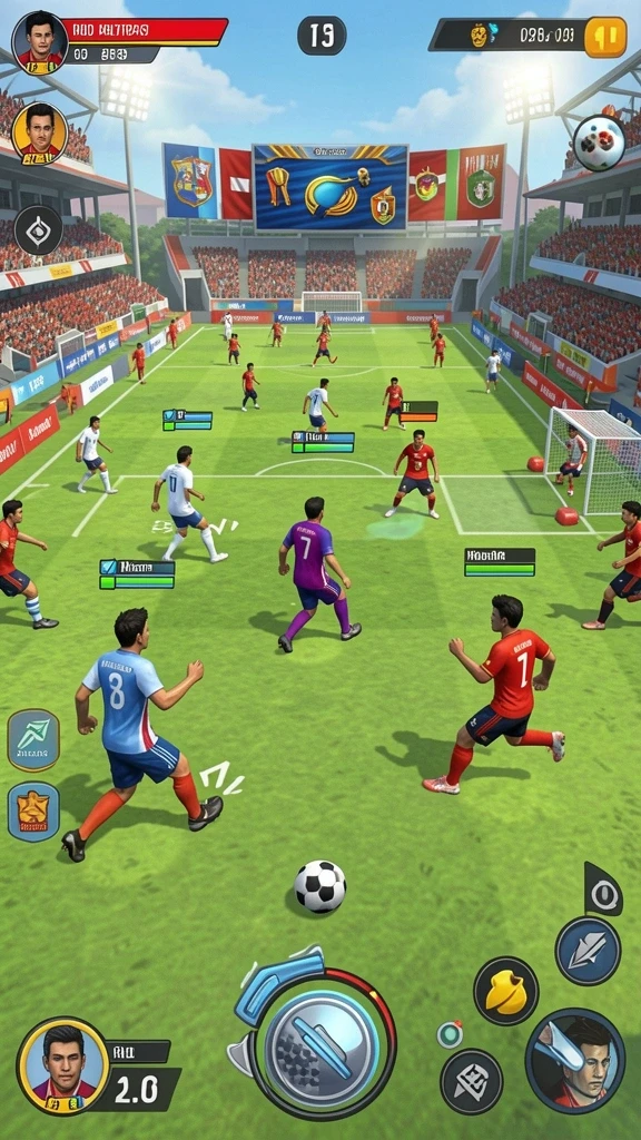 Momen seru dalam mode multiplayer yang menantang.