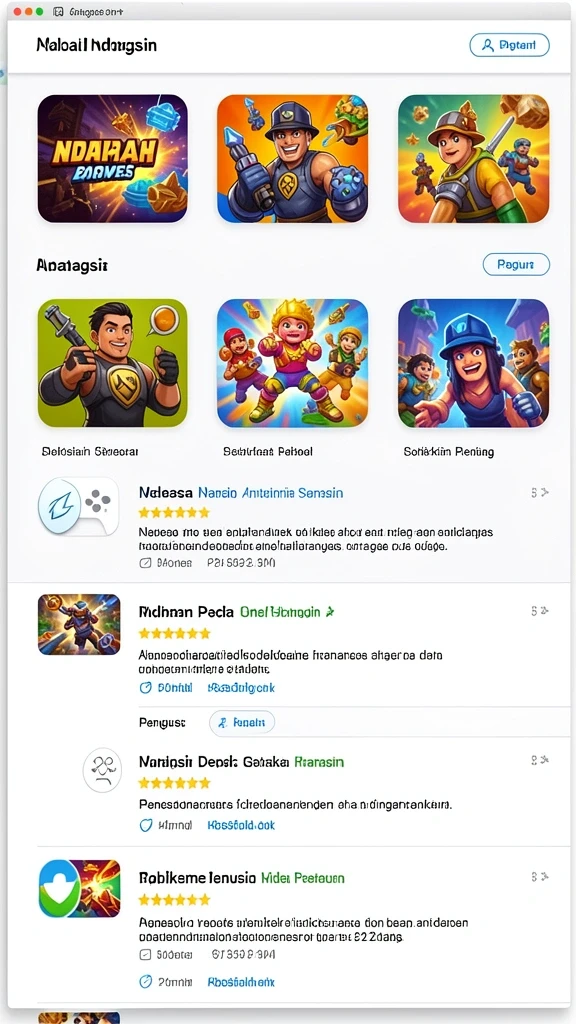 Tampilan grafis yang memukau dan detail karakter.
