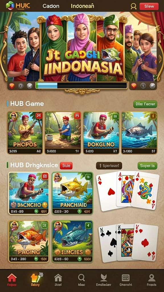 Karakter unik dengan kemampuan khusus.