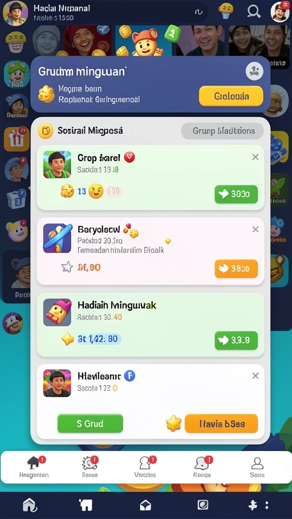 Tampilan antarmuka yang ramah pengguna.