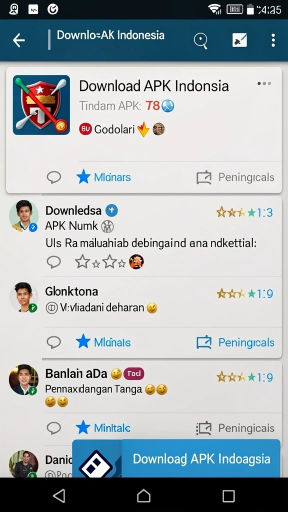 Interaksi komunitas yang membuat permainan lebih seru.