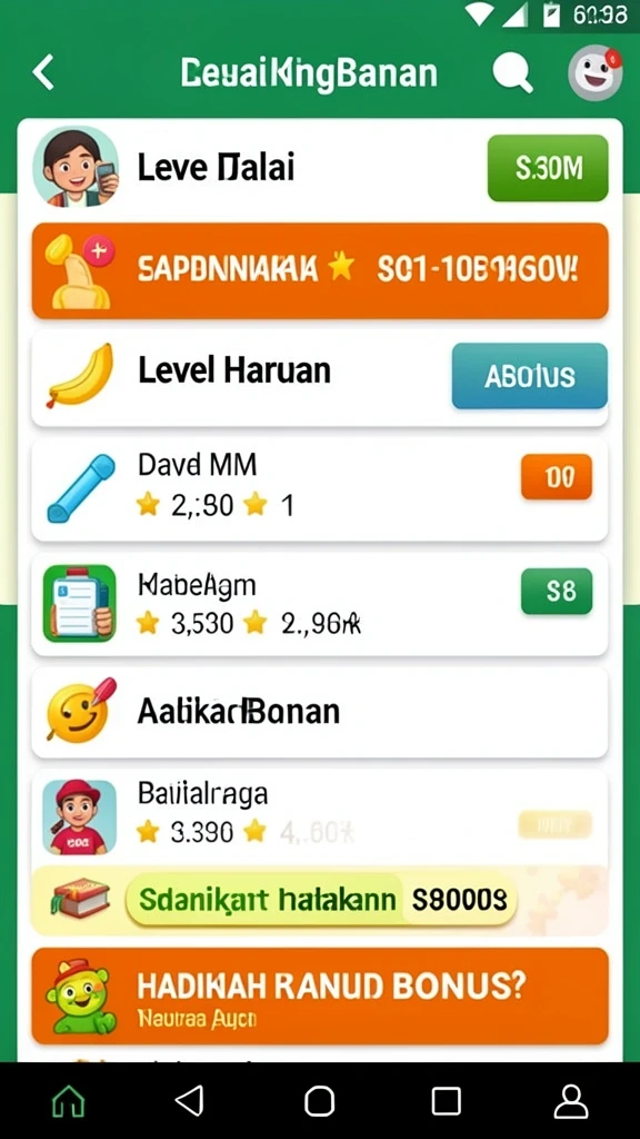 Tampilan antarmuka yang intuitif dan mudah digunakan.