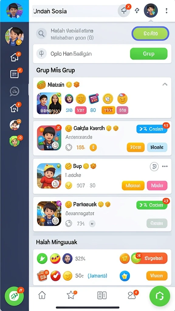 Fitur multiplayer yang seru untuk bermain bersama teman.