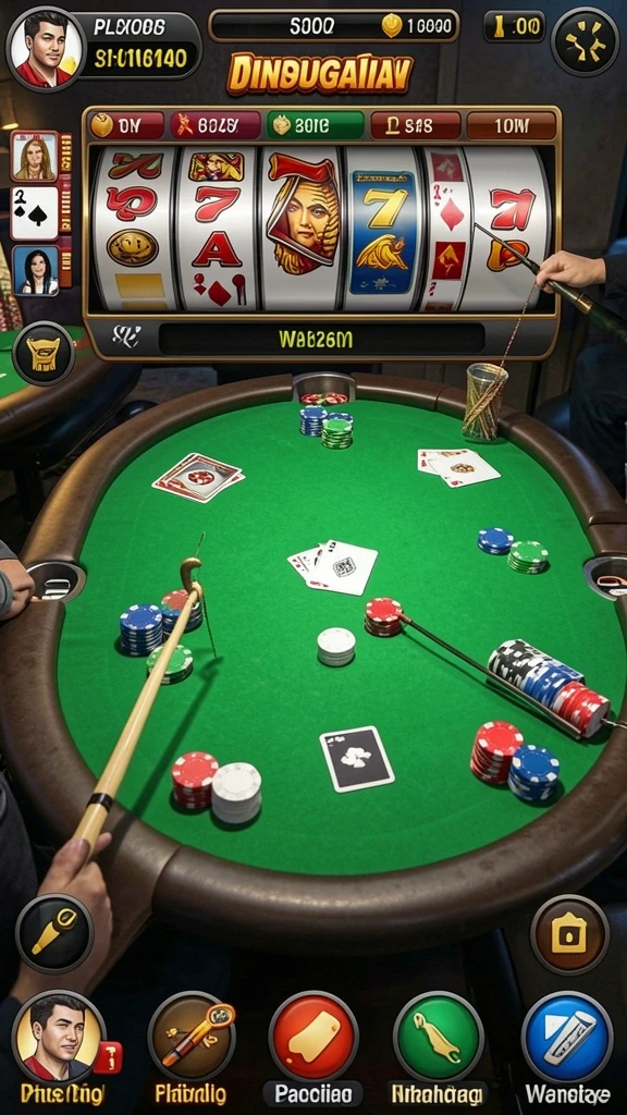 Aksi seru dalam pertandingan multiplayer.