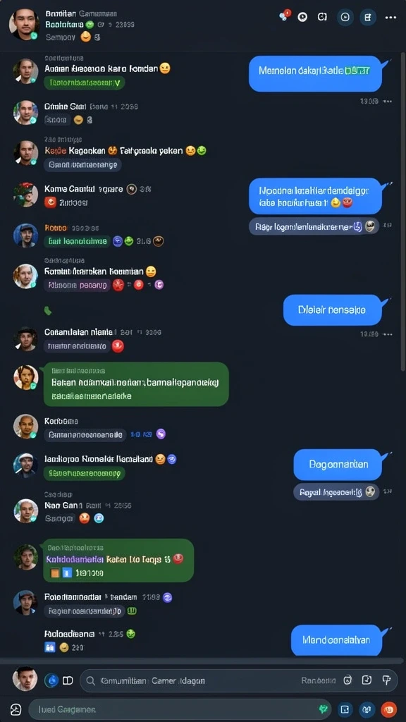 Menunjukkan mode multiplayer dengan teman-teman.