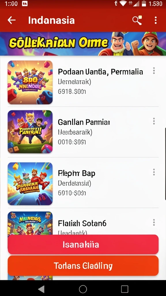 Tampilan antarmuka yang user-friendly dan menarik.