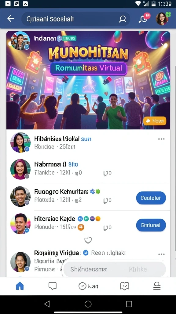 Pengalaman bermain yang mengasyikkan dan interaktif.