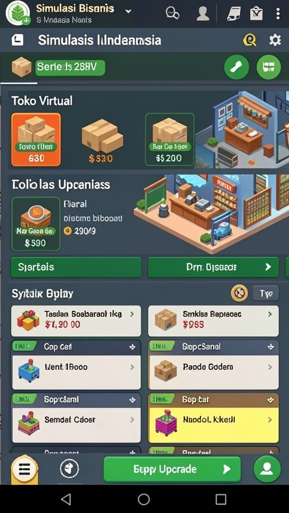 Screenshot menunjukkan berbagai pilihan tema slot yang tersedia.