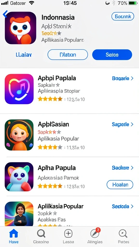 Screenshot menunjukkan grafis indah dari peta permainan yang luas.