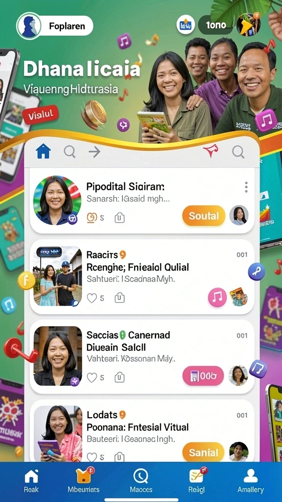 Karakter unik dengan kemampuan spesial yang menarik.