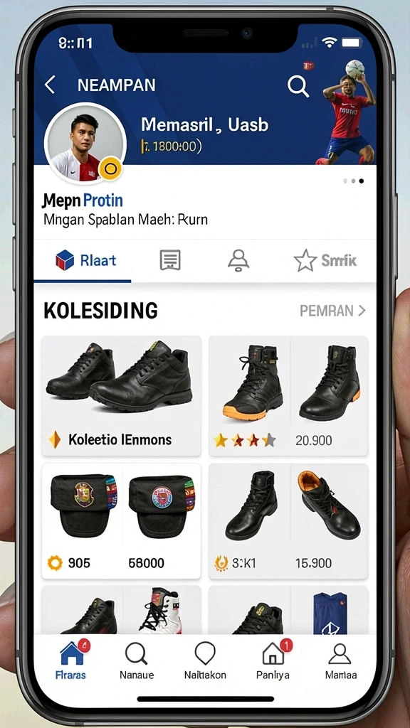 Fitur turnamen yang menggugah semangat kompetisi.
