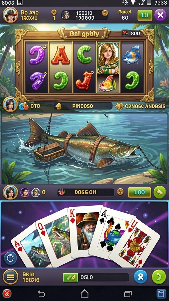Tangkapan layar dari level menantang dalam game.