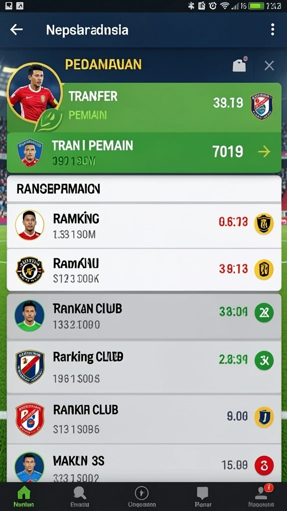 Tampilan antarmuka yang intuitif dan menarik.