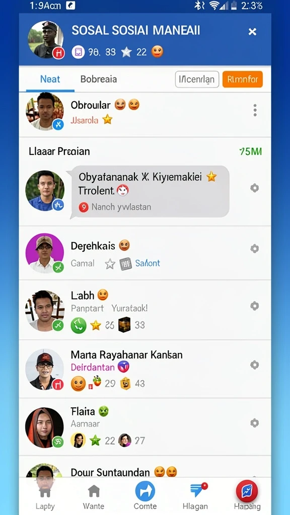Screenshot menampilkan karakter utama dalam misi epik.