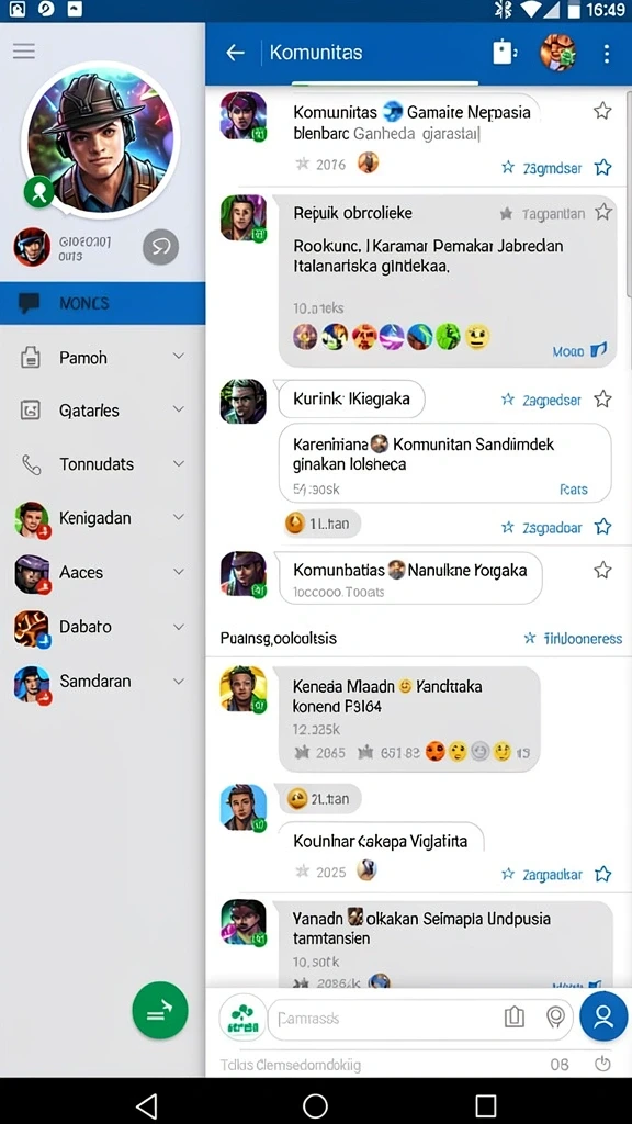 Screenshot ketiga menunjukkan grafis menawan dan detail yang halus.