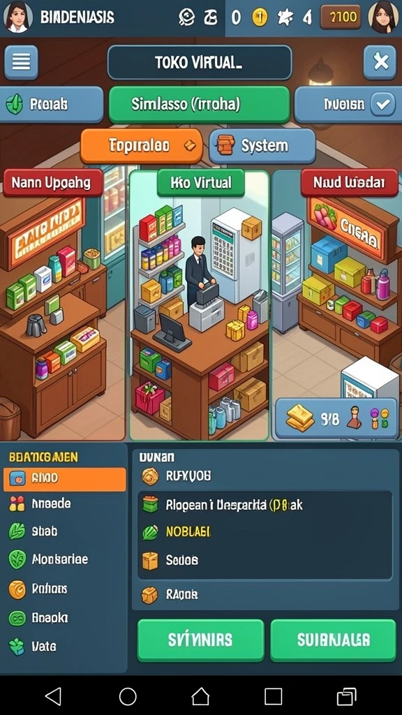 Tampilan antarmuka yang intuitif dan mudah digunakan.