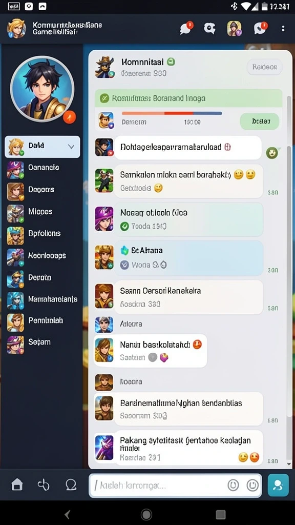 Mode multiplayer yang memungkinkan bermain dengan teman.