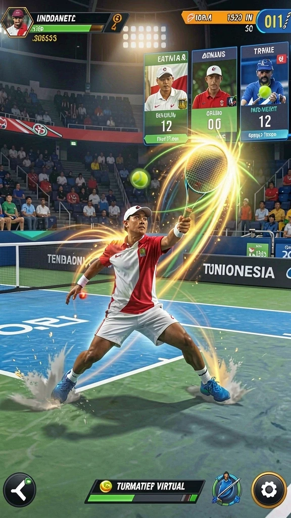 Ilustrasi dari salah satu level menantang dalam TOTO80.