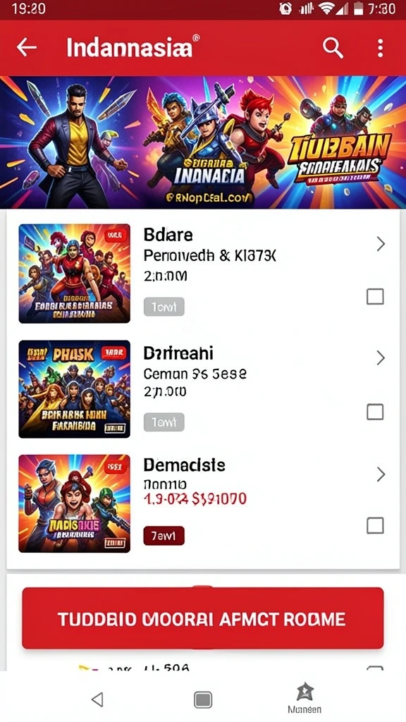 Karakter-karakter unik dengan kemampuan spesial.