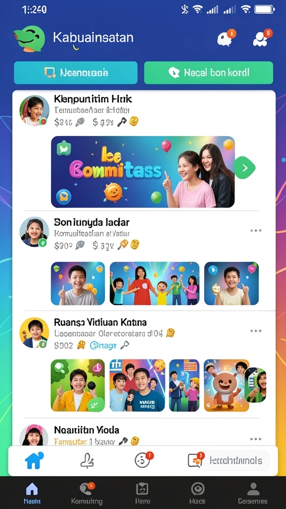 Fitur multiplayer yang seru dan interaktif.